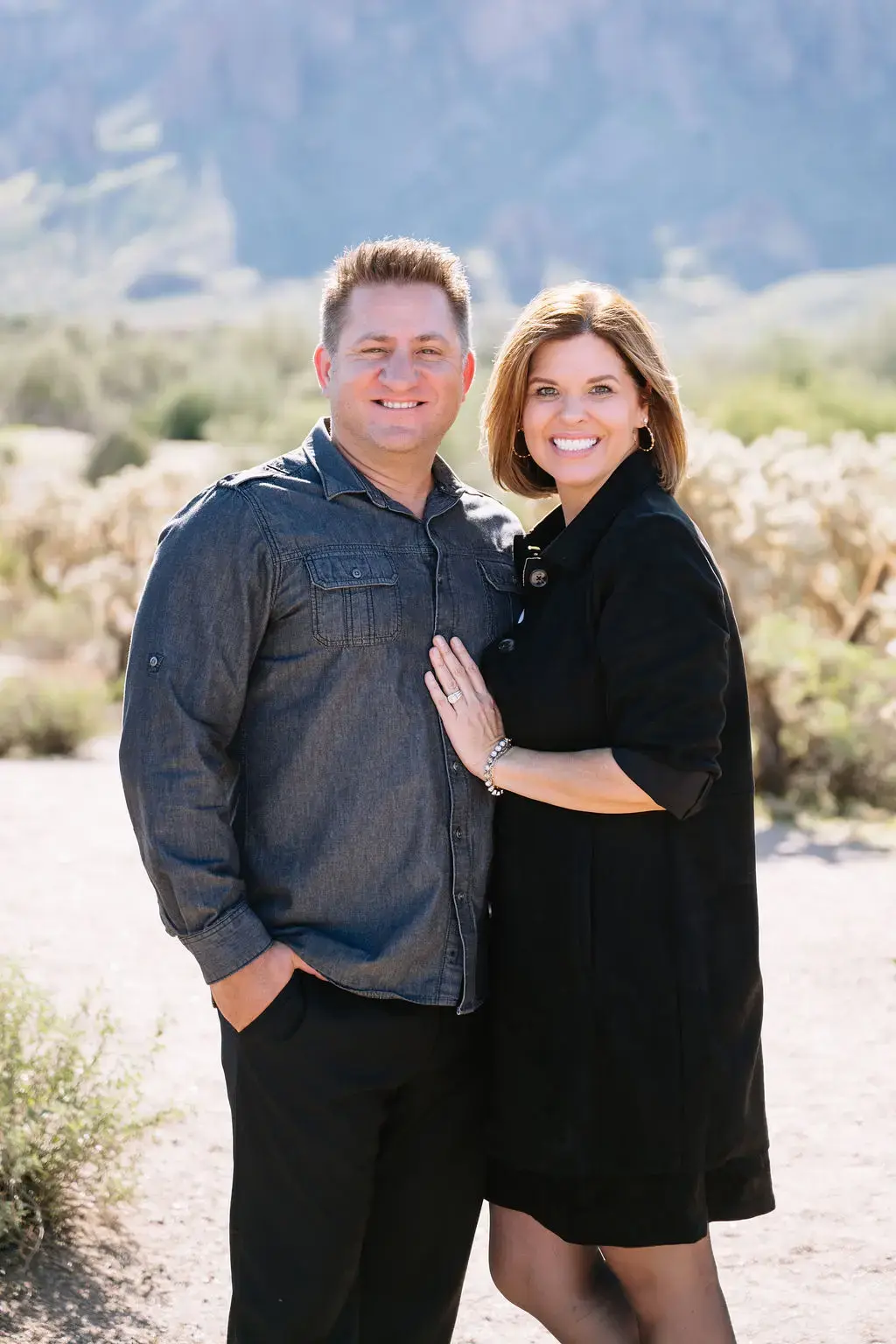 James and Jamie Hutchings, founders and owners of Southwest Blinds & Shutters