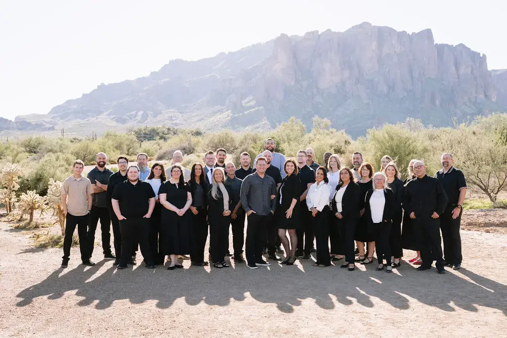 Members of the broader Southwest Blinds & Shutters team