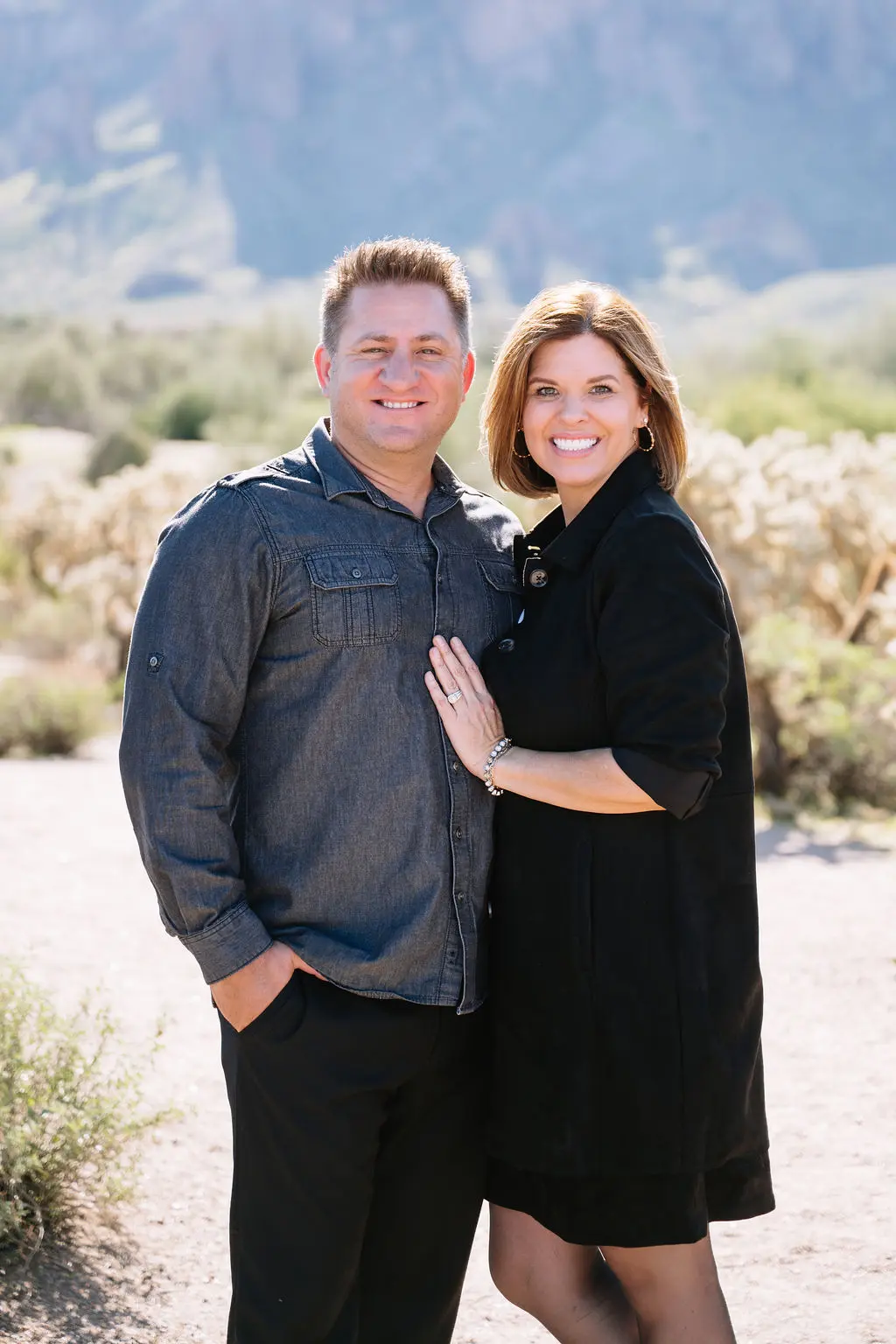 James and Jamie Hutchings, founders and owners of Southwest Blinds & Shutters